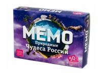 Настольная игра Мемо "Природные чудеса России"